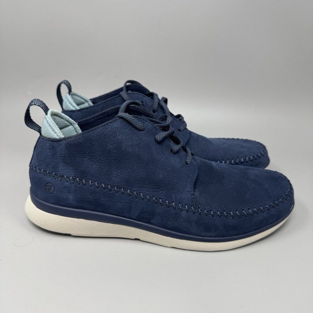 Superfeet NEW Women’s OLYMPIA Navy Lace Up Sneaker Boots Size 10 Comfy Boot